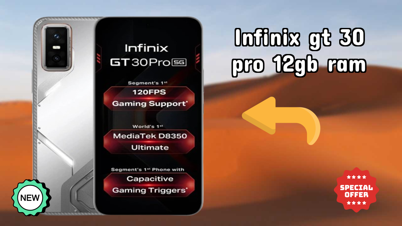 Infinix GT 30 Pro 12GB RAM Display Analysis: 6.78 Inches (17.22 Cm) Screen