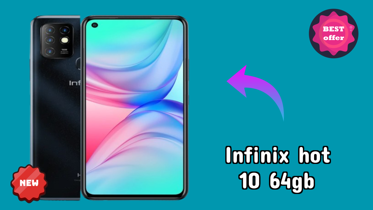Infinix Hot 10 64GB at ₹11,999 - Best Features Highlighted