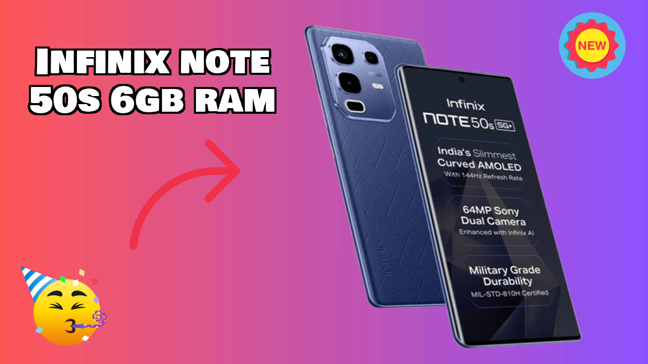 Infinix Note 50s 6GB RAM Camera Quality: 64 MP + 2 MP Rear Camera Photo Review