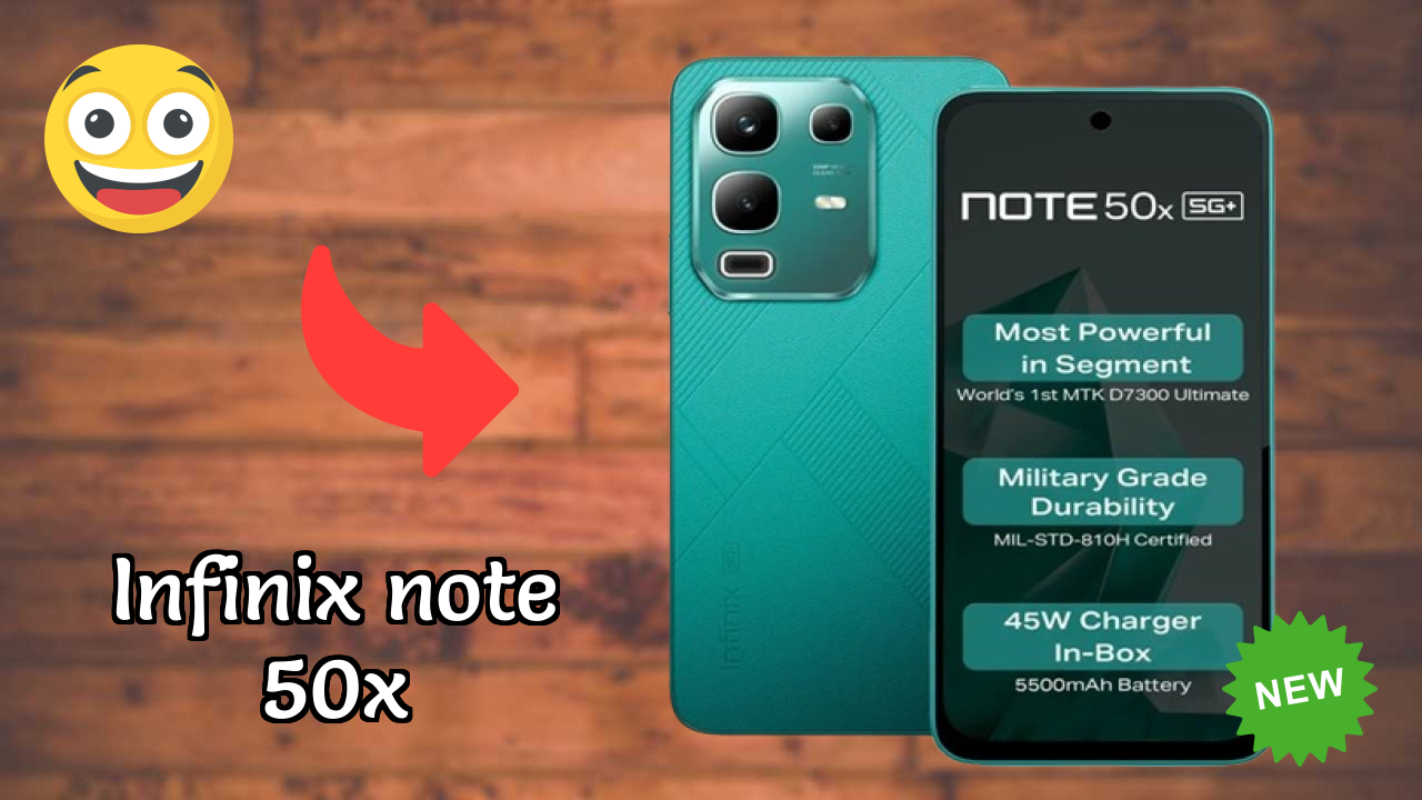 Infinix Note 50X at ₹11,499 - Best Features Highlighted