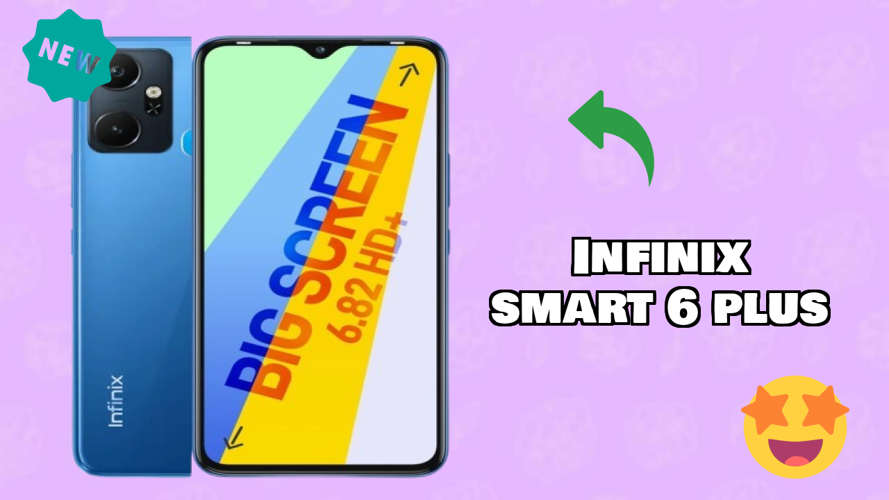 Infinix Smart 6 Plus Display Analysis: 6.82 Inches (17.32 Cm) Screen