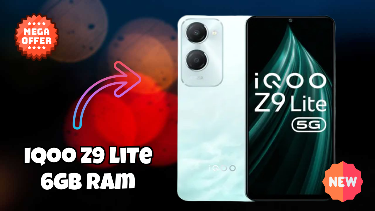 IQOO Z9 Lite 6GB RAM Display Review: LCD Technology