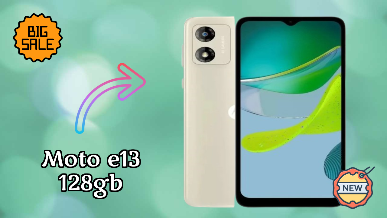 Moto E13 128GB Price Drop: Just ₹7,999 Available Now