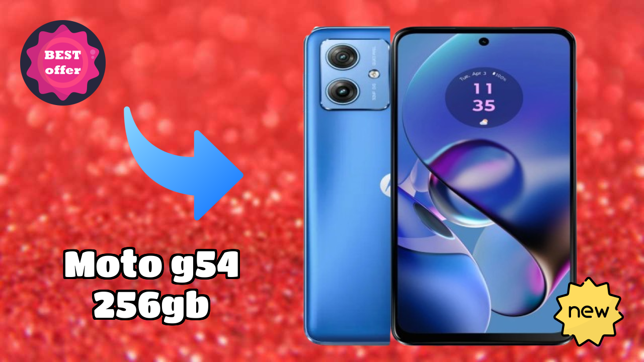 Moto G54 256GB Price: ₹16,999 - Complete Review