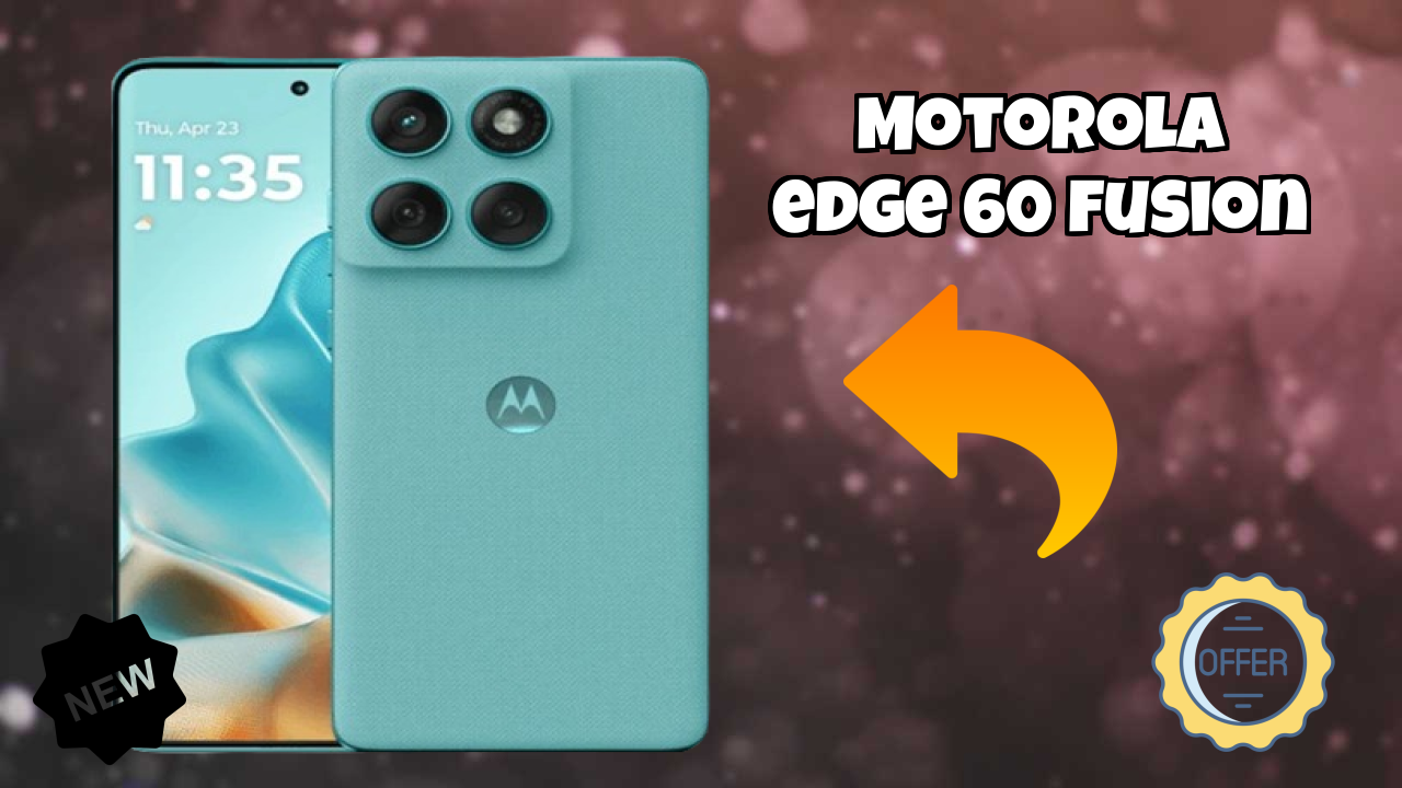 Motorola Fans Alert: Motorola Edge 60 Fusion Massive Price Drop to ₹20,800