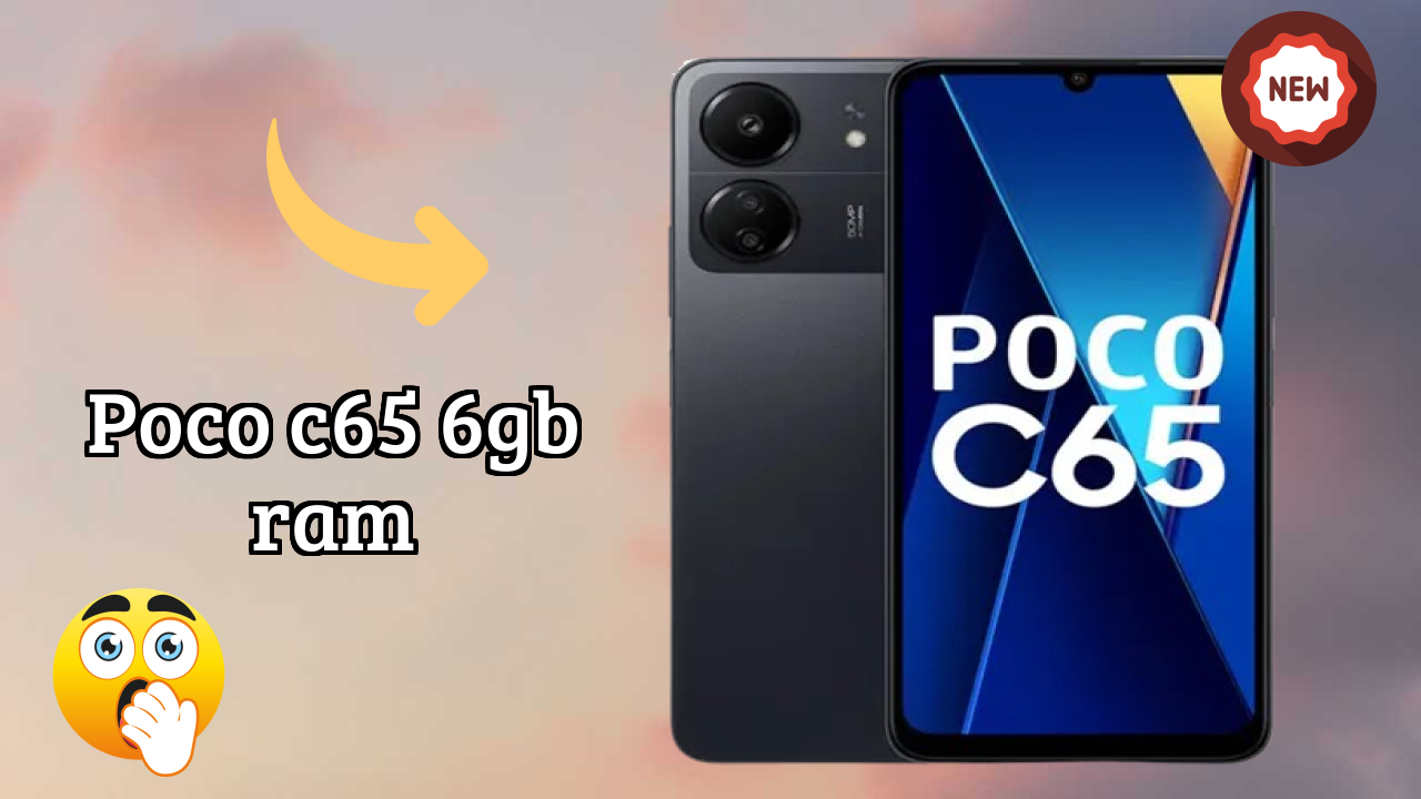 POCO C65 6GB RAM Test: 6 GB RAM Handles Gaming Well?