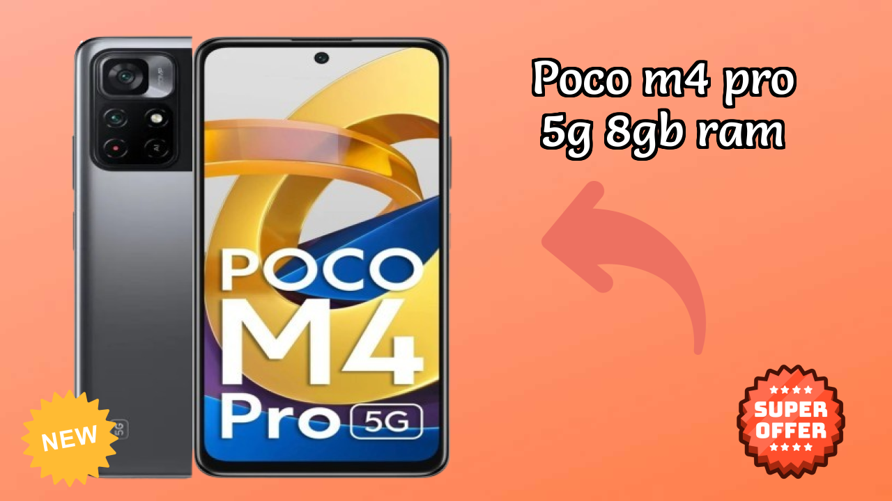 POCO M4 Pro 5G 8GB RAM Price Drop Alert: Just ₹14,999 Now