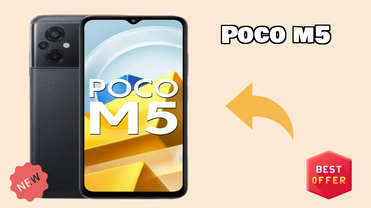 POCO M5 Display Technology: 6.58 Inches (16.71 Cm) Screen