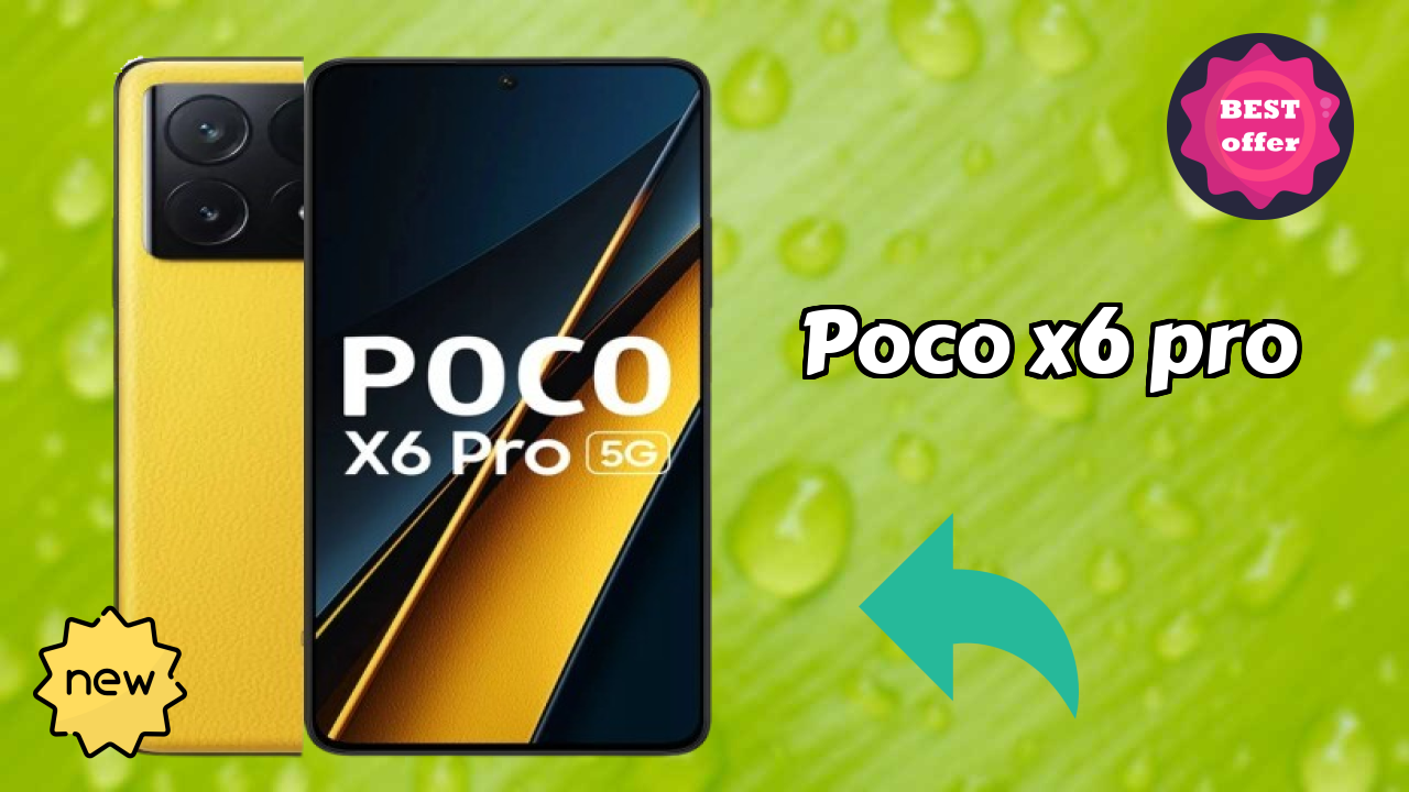 POCO X6 Pro Display Review: AMOLED Screen Size