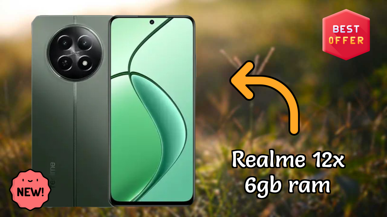 Realme 12x 6GB RAM at ₹12,699 - Everything About It