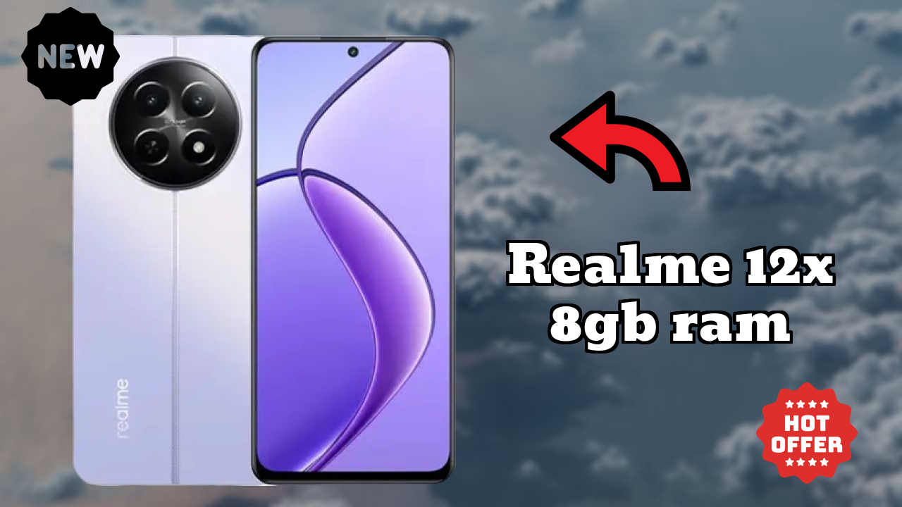 Realme 12x 8GB RAM at ₹13,499 - Best Features Highlighted
