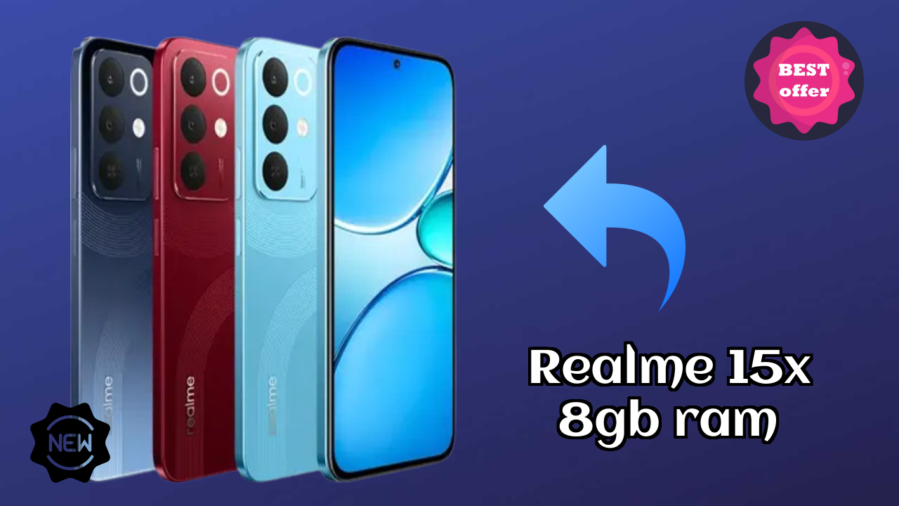 Realme 15x 8GB RAM Battery Life: 7000 MAh Charging Time