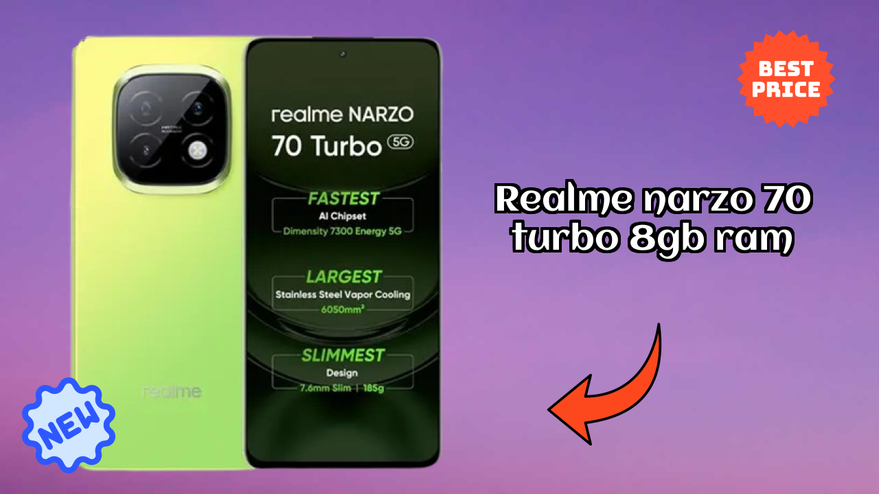 Realme Narzo 70 Turbo 8GB RAM Price in India: ₹16,999 - Worth the Money?