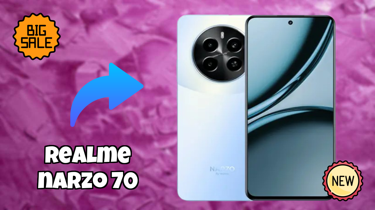 Realme Narzo 70 Display Size: 6.67 Inches (16.94 Cm) Screen Quality