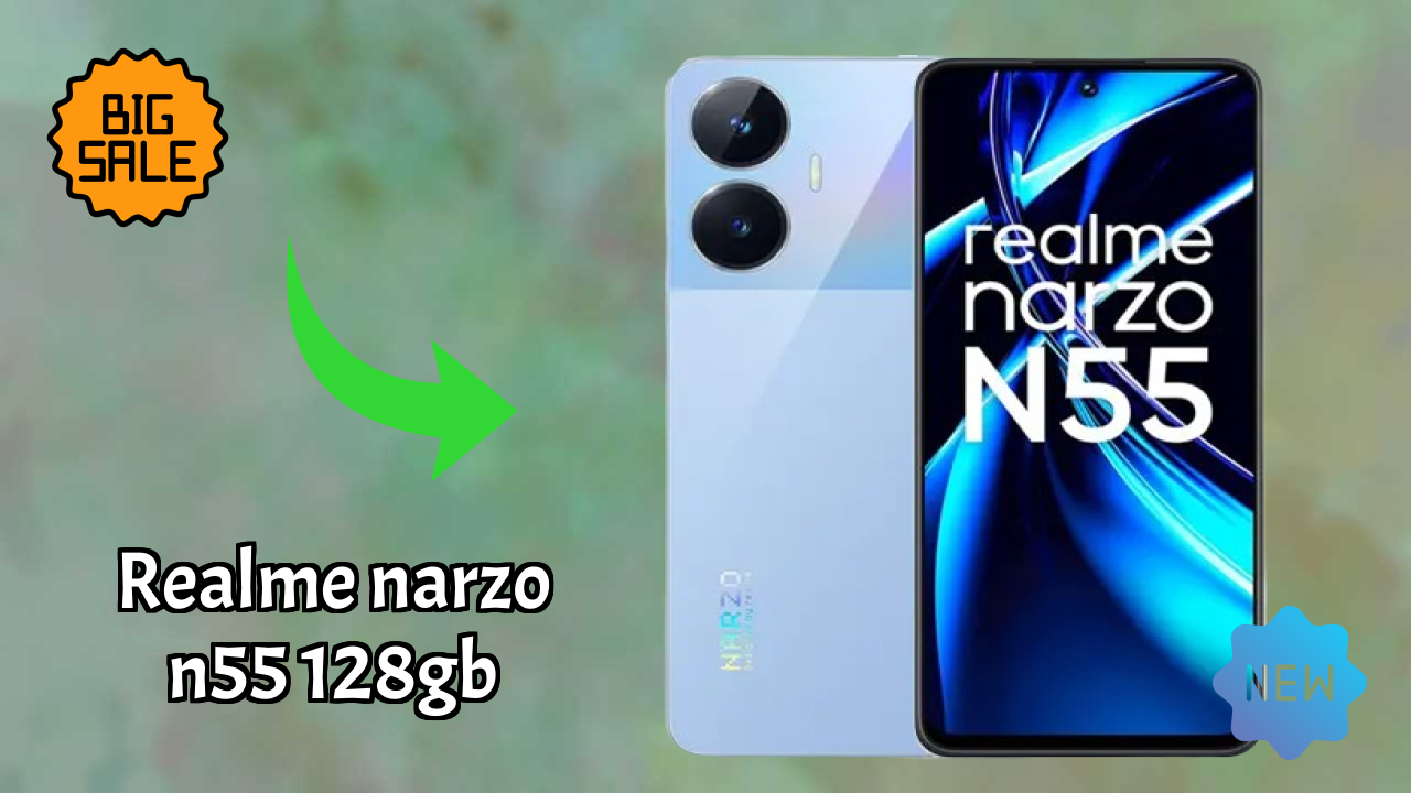 Realme Narzo N55 128GB Battery Life: 5000 MAh Charging Speed