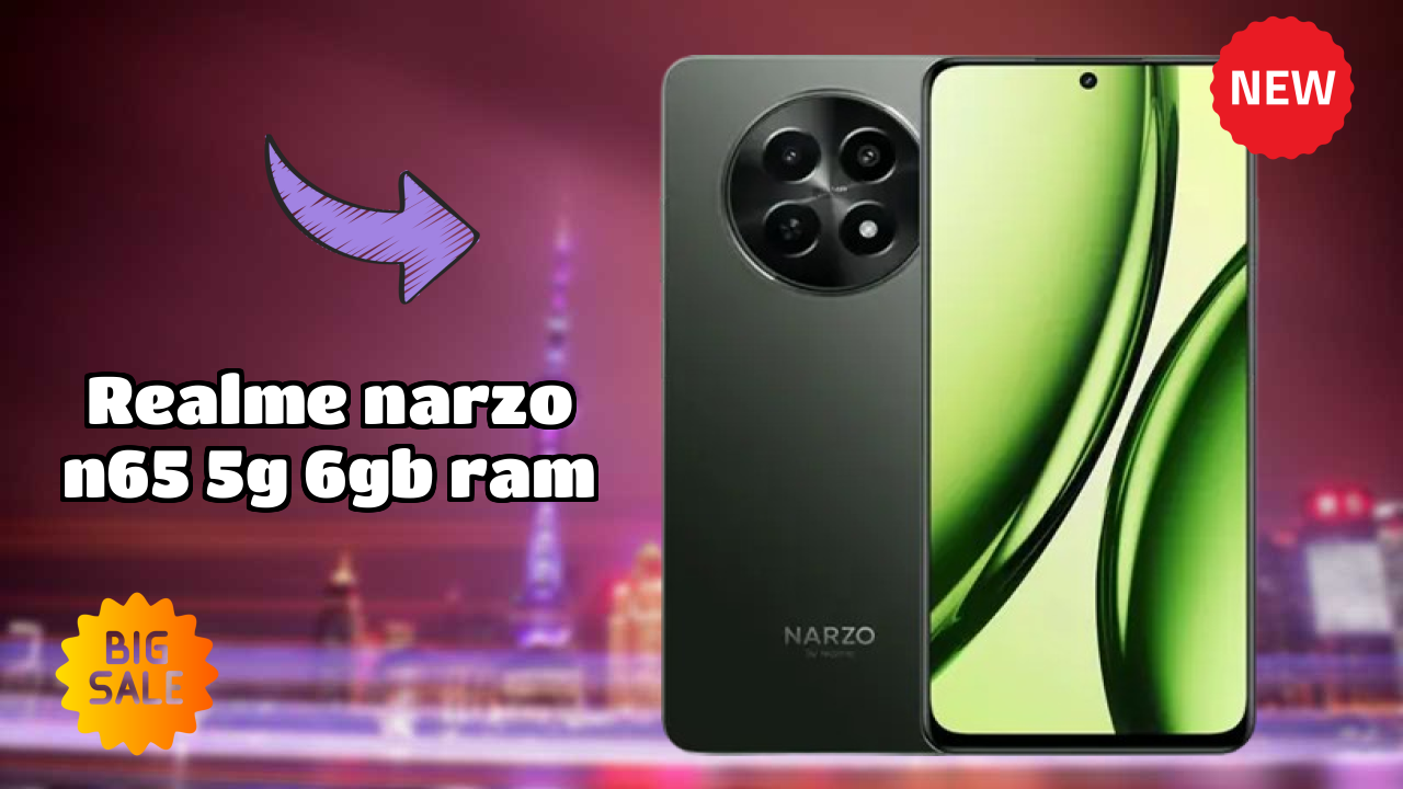 Realme Narzo N65 5G 6GB RAM Processor Test: MediaTek Dimensity 6300 Performance