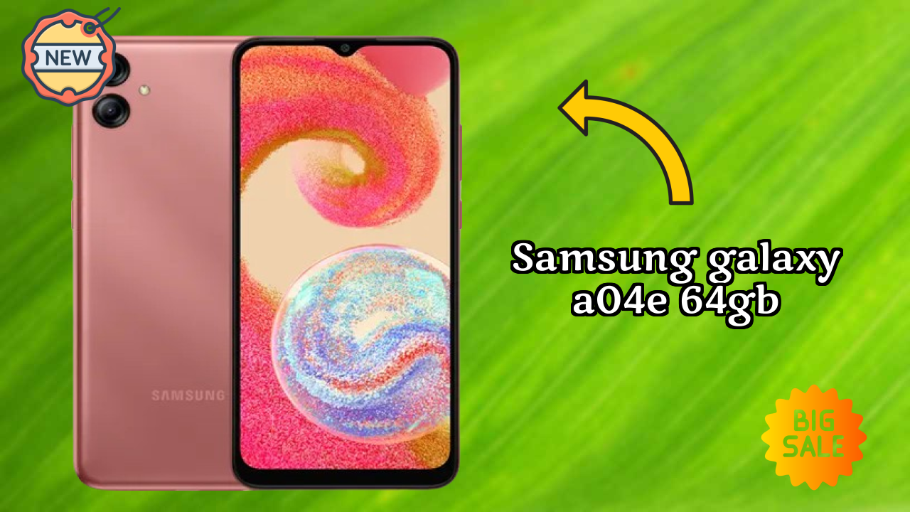 Samsung Galaxy A04e 64GB Camera Quality: 13 MP + 2 MP Rear Camera Photo Review