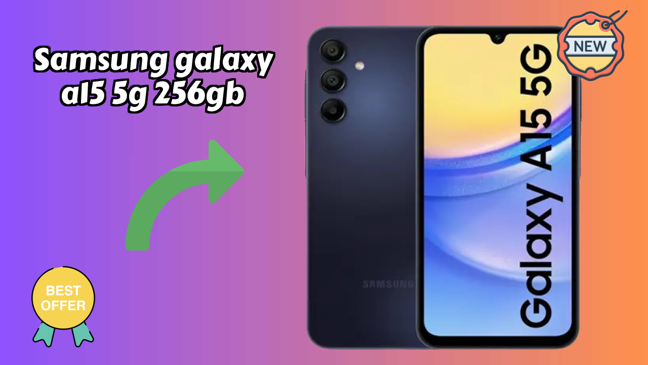 Samsung Galaxy A15 5G 256GB at ₹19,999 - Complete Specifications