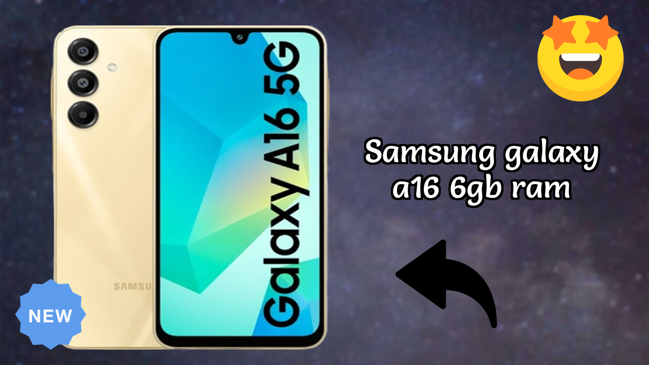 Samsung Galaxy A16 6GB RAM Processor Test: MediaTek Dimensity 6300 Speed Review