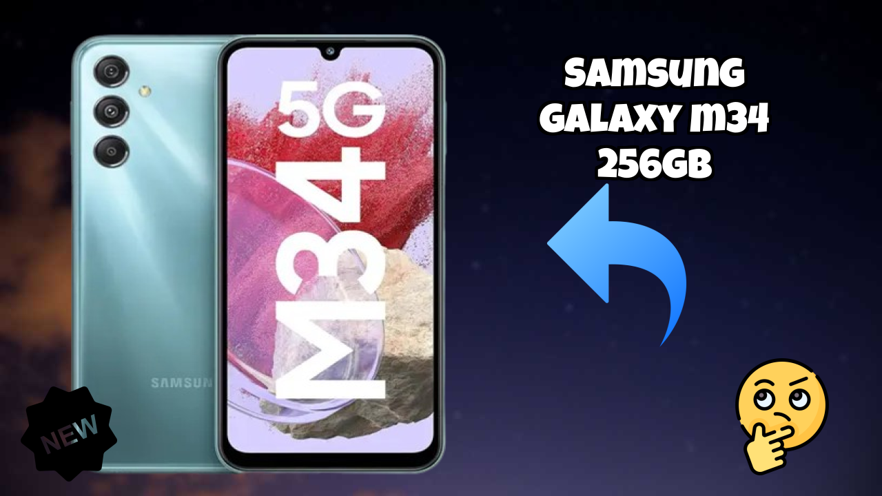 Samsung Galaxy M34 256GB Display Size: 6.5 Inches (16.51 Cm) Screen Test