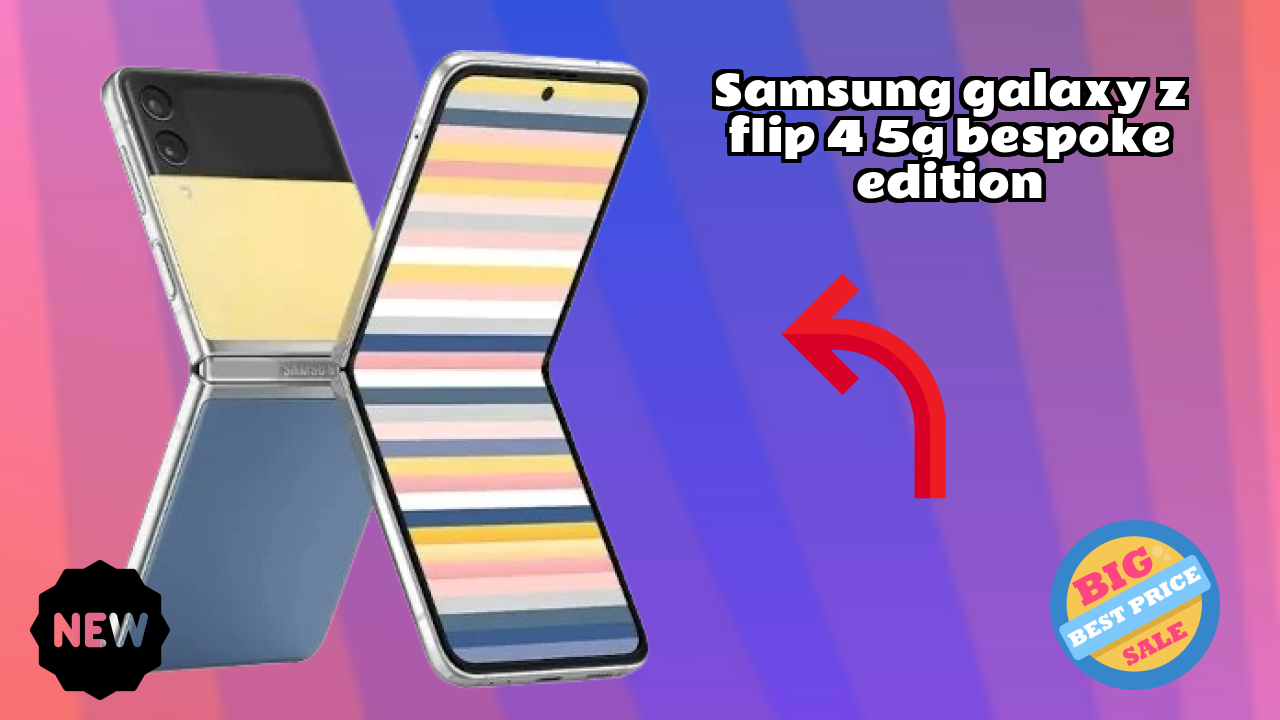 Samsung Galaxy Z Flip 4 5G Bespoke Edition Display Technology: Dynamic AMOLED 2x (Main Display) Quality