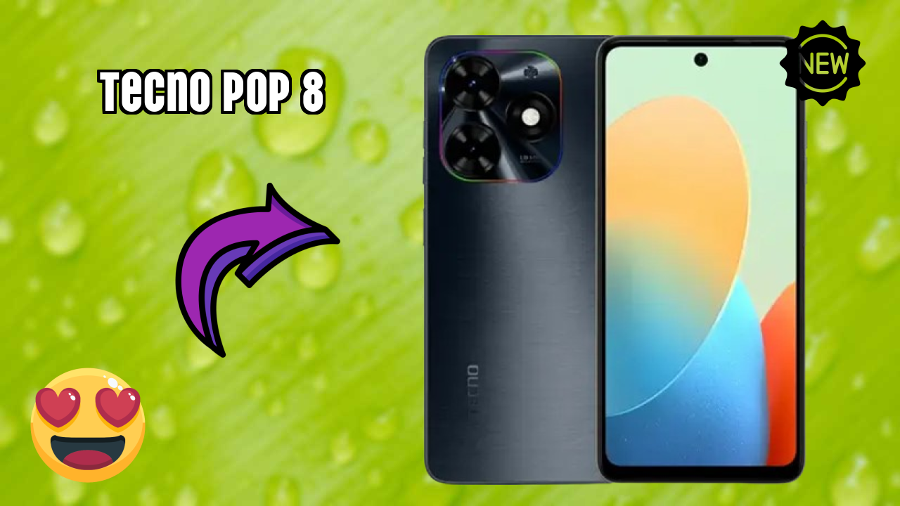 Tecno Pop 8 Display Analysis: 6.56 Inches (16.66 Cm) Screen