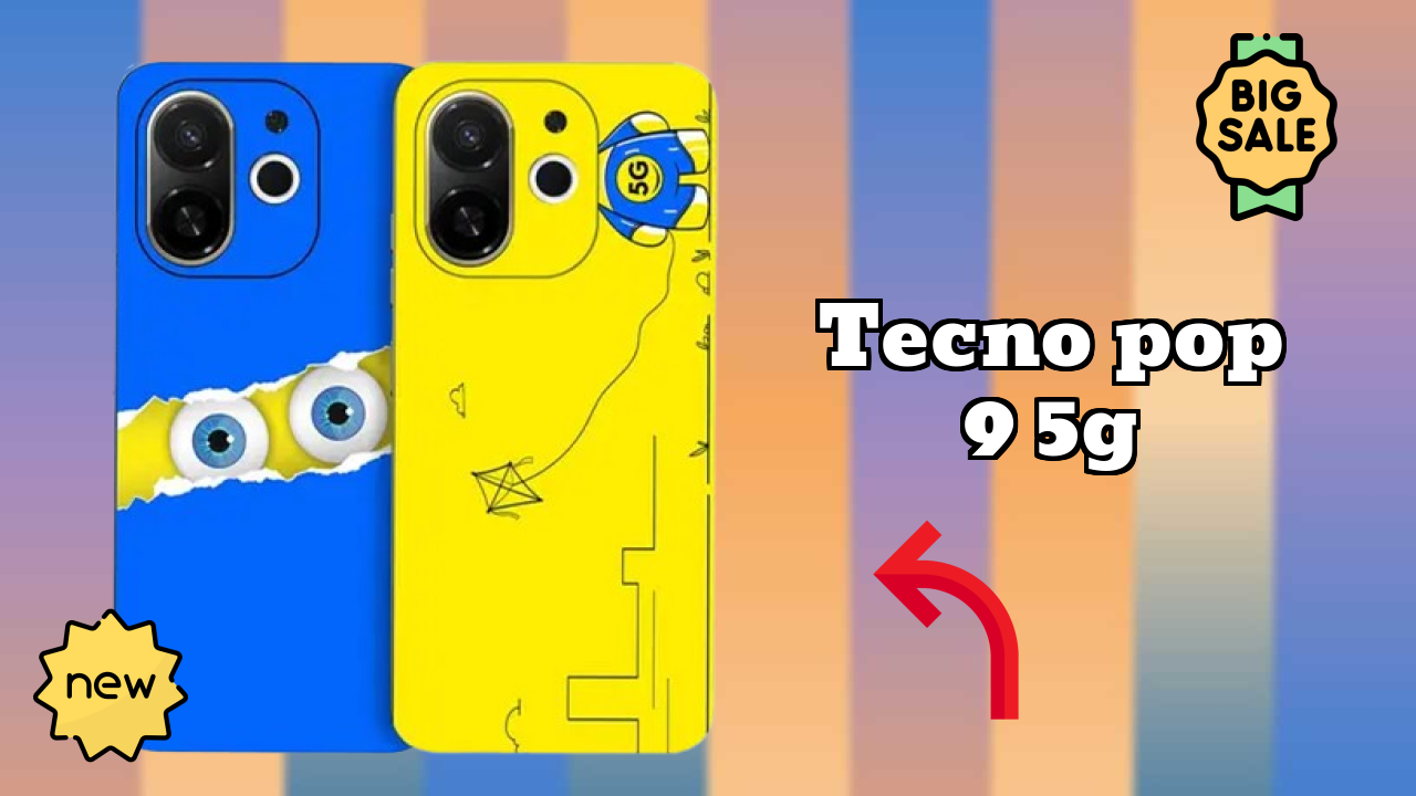 Tecno Pop 9 5G Camera Quality: 48 MP Rear Camera Low Light