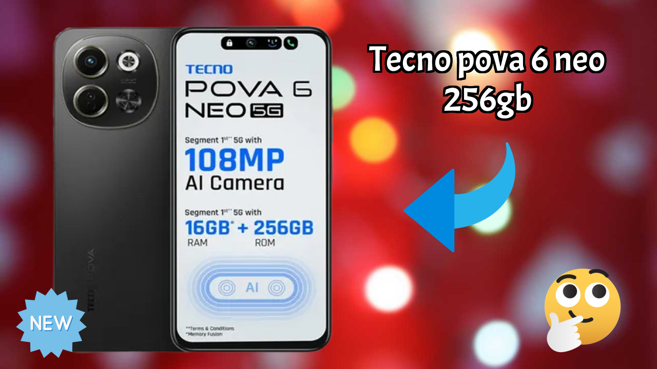 Tecno Pova 6 Neo 256GB Display Review: 6.67 Inches (16.94 Cm) Screen Quality