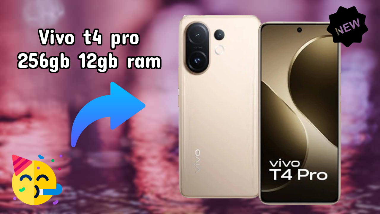 Vivo T4 Pro 256GB 12GB RAM Display Quality: 6.77 Inches (17.2 Cm) Screen