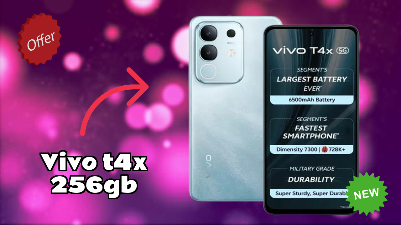 Vivo T4X 256GB Battery Review: 6500 MAh Usage Analysis