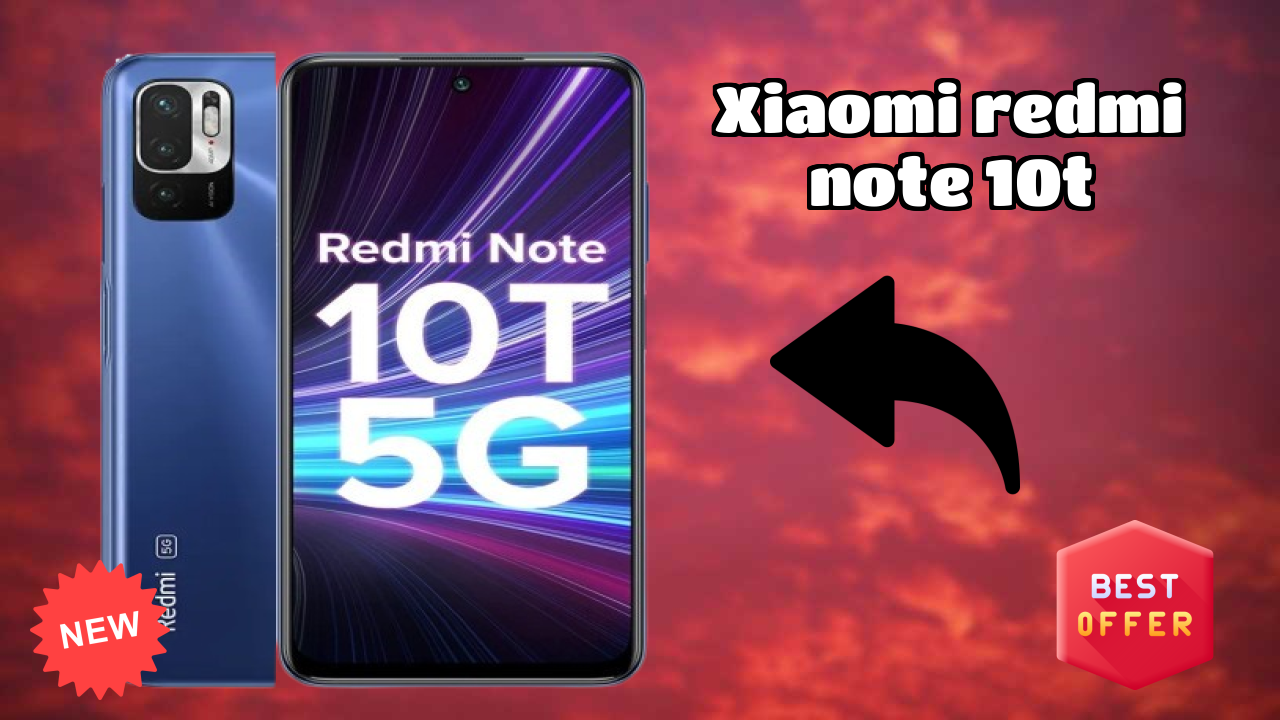 Xiaomi Redmi Note 10T at ₹11,790 - Best Features Listed